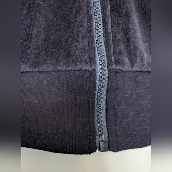 Banana Republic Men's Navy Velour Track Jacket - Size Small - Picture 5 of 10